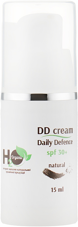 DD-крем для лица матирующий с SPF30 - H2Organic Daily Defence DD cream