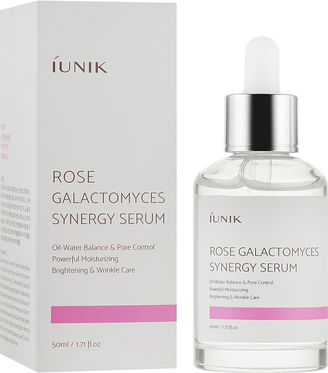 УЦІНКА Сироватка з трояндою і галактомізисом - iUNIK Rose Galactomyces Synergy Serum * — фото N3