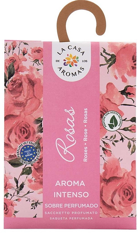 Ароматичне саше "Троянда" - La Casa de los Aromas Rose Closet Sachet — фото N1