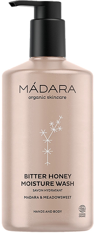 Зволожувальне мило для тіла та рук - Madara Cosmetics Bitter Honey Moisture Wash — фото N1