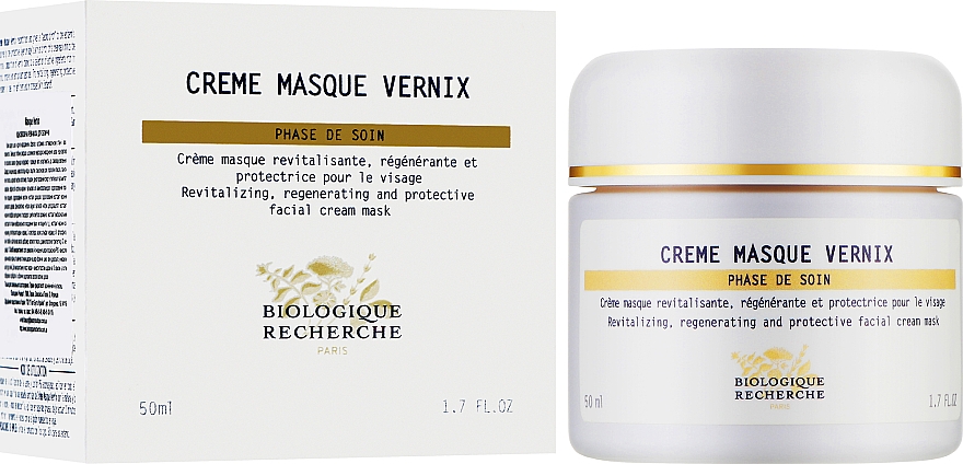 Крем-маска для лица, восстановление и защита - Biologique Recherche Crame Masque Vernix — фото N2