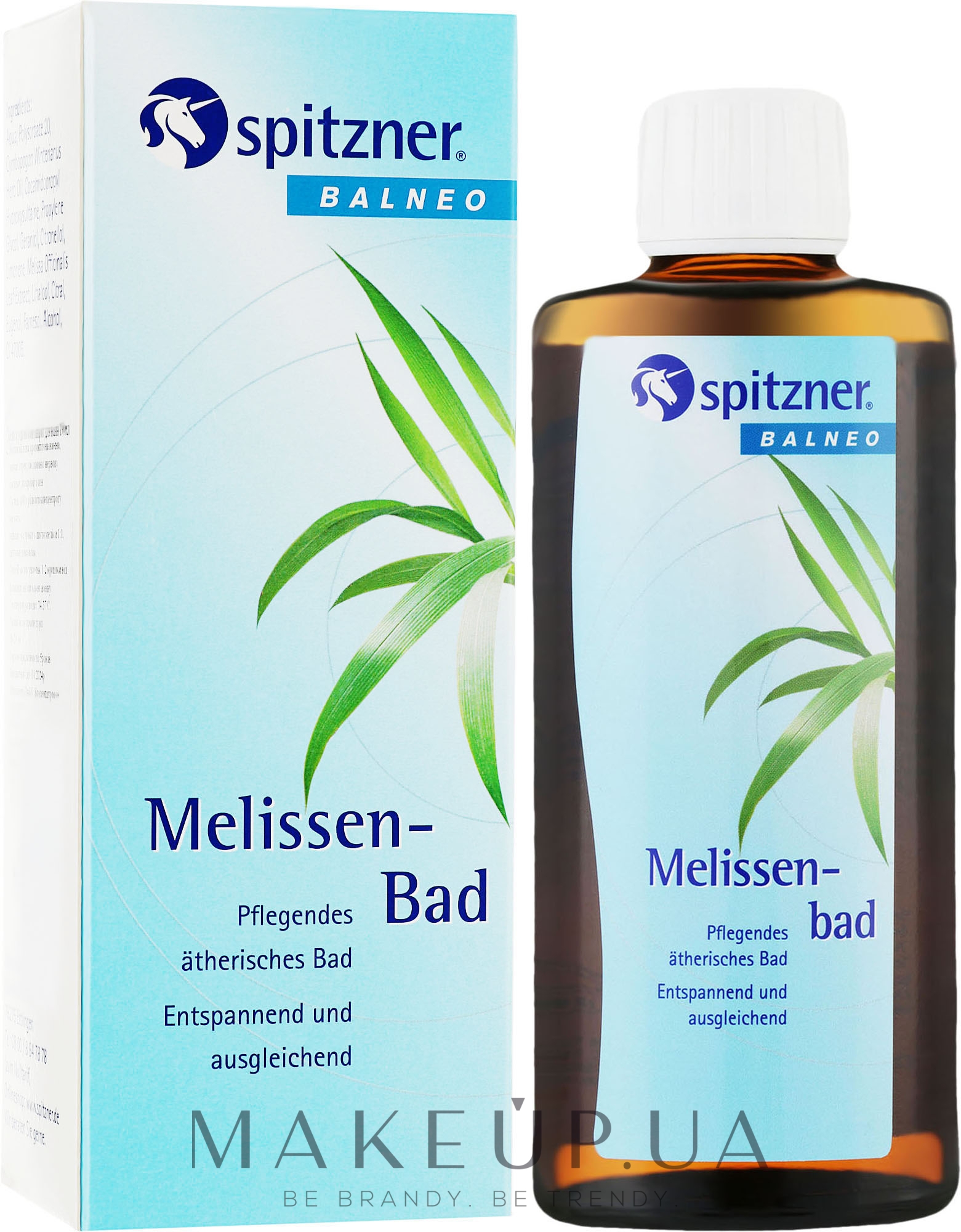 Жидкий концентрат для ванн "Мелисса" - Spitzner Arzneimittel — фото 190ml