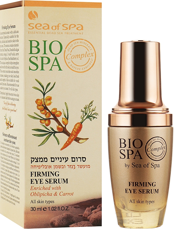 Зміцнююча сиворотка для шкіри навколо очей - Sea of Spa Bio Spa Firming Eye Serum  — фото N2