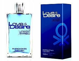Love & Desire Pheromones For Men - Парфумовані феромони для чоловіків — фото N3