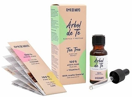 Олія чайного дерева - Flor De Mayo 100% Pure Tea Tree Oil — фото N1