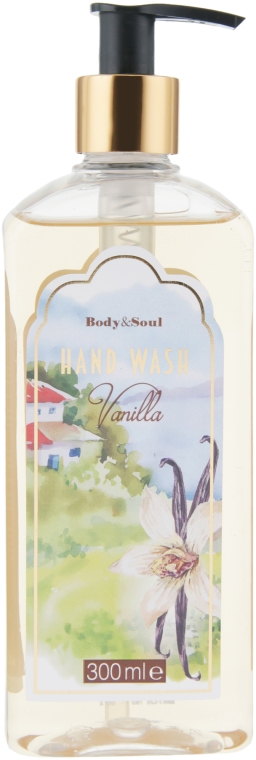 Жидкое мыло "Ваниль" - Body&Soul Vanilla — фото N1