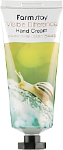 Крем для рук - FarmStay Visible Difference Hand Cream Snail — фото N2