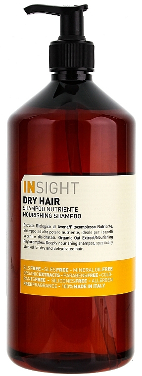 Шампунь поживний для сухого волосся - Insight Dry Hair Shampoo Nourishing — фото N3