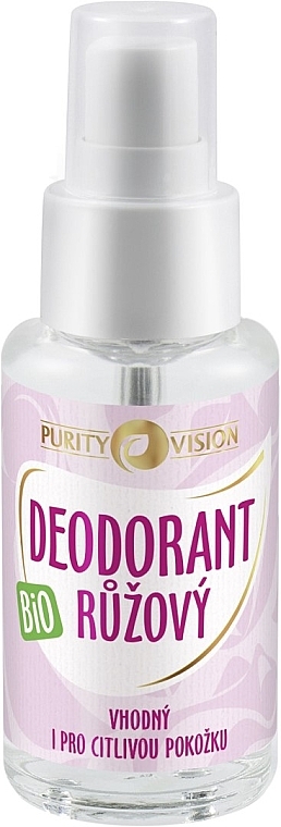 Дезодорант с ароматом дамасской розы - Purity Vision Bio Deodorant — фото N1