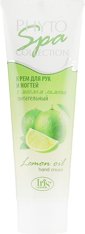 Крем для рук и ногтей "Питательный" с маслом лимона - Iris Cosmetic Phyto Spa Collection