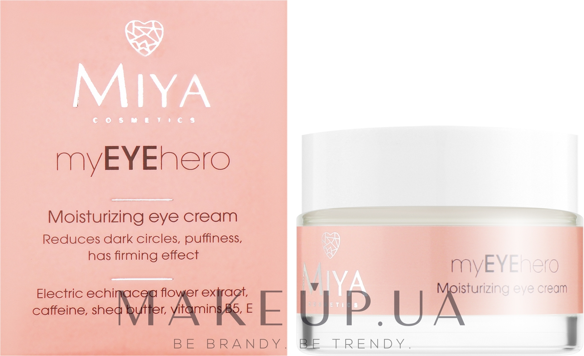 Увлажняющий крем для кожи вокруг глаз - Miya Cosmetics My Eye Hero Moisturizing Eye Cream — фото 15ml