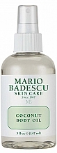 Парфумерія, косметика Олія-спрей для тіла - Mario Badescu Coconut Body Oil