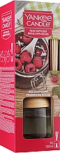 Парфумерія, косметика Аромадифузор "Червона малина" - Yankee Candle Reed Diffuser Red Raspberry