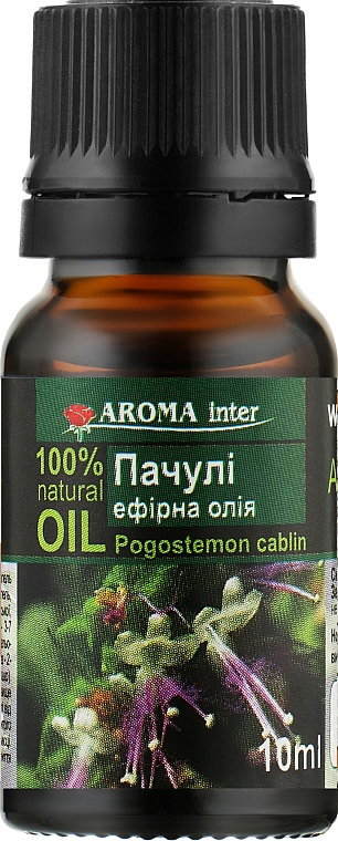 Ефірна олія "Пачулі" - Aroma Inter — фото N1