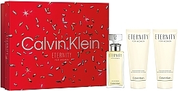 Духи, Парфюмерия, косметика Calvin Klein Eternity For Women - Набор (edp/50 ml + b/lot/100 ml + sh/gel/100 ml)