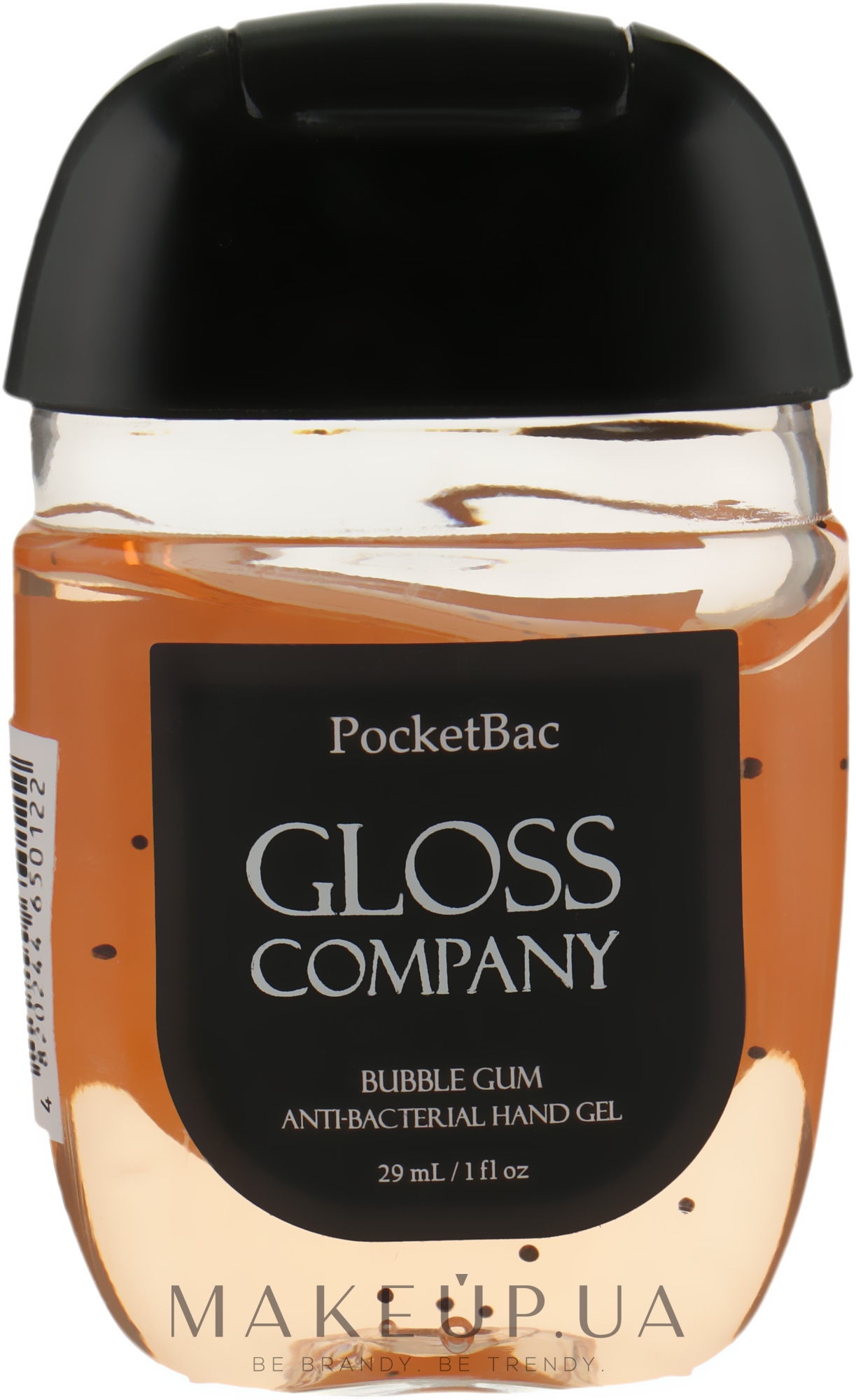 Антисептик для рук - Gloss Company Pocket Bac Bubble Gum Anti-Bacterial Hand Gel — фото 29ml
