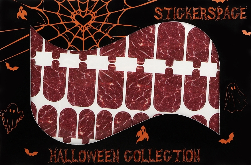 Дизайнерские наклейки для ногтей "Meat" - StickersSpace — фото N1