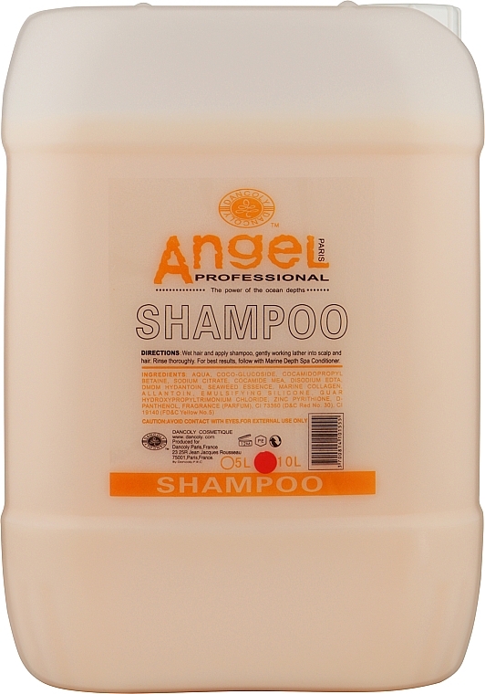 Шампунь для сухого і нормального волосся - Angel Professional Paris Shampoo for dry and Normal Hair — фото N4