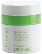 Духи, Парфюмерия, косметика Антивозрастной крем - Declare Skinatura Age Solution Anti-Wrinkle Cream