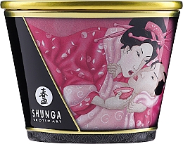 Парфумерія, косметика Масажна свічка "Пелюстки троянд" - Shunga Massage Candle Rosa Petals