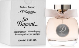 Духи, Парфюмерия, косметика S.T. Dupont So Dupont Pour Femme - Парфюмированная вода (тестер с крышечкой)