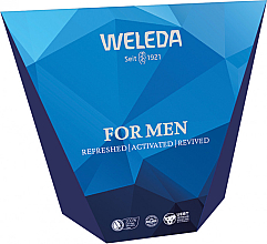 Парфумерія, косметика УЦІНКА Набір - Weleda For Men (Deo/Roll-On/50ml + f/cr/30ml + sh/gel/200ml) *