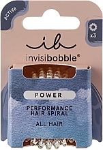 Парфумерія, косметика Резинка-браслет для волосся - Invisibobble Power Crystal Clear Perfomance Hair Spiral