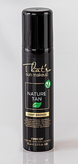 Спрей-автозагар - That’So Nature Tan Light Bronze — фото N1