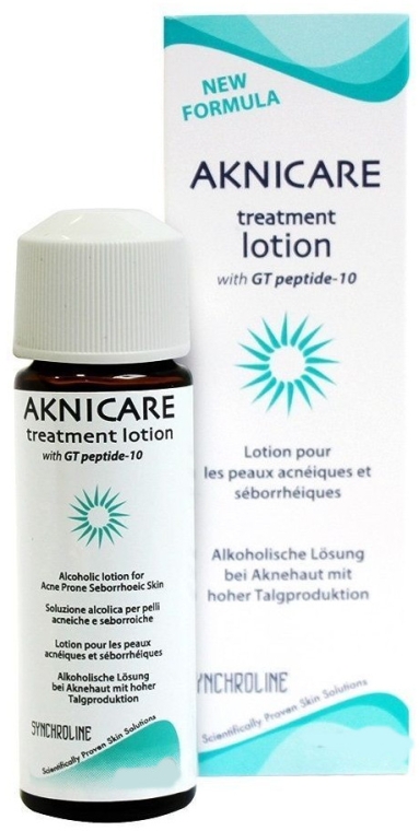 Лосьйон проти прищів і вугрів - Synchroline Aknicare Lotion — фото N1