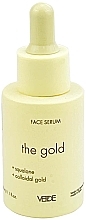 Парфумерія, косметика Сироватка з скваланом та колоїдальним золотом - Verde The Gold Face Serum