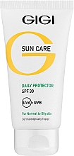 Захисний крем для нормальної й жирної шкіри - Gigi Sun Care Daily Protector Spf 30 Oily Skin — фото N3