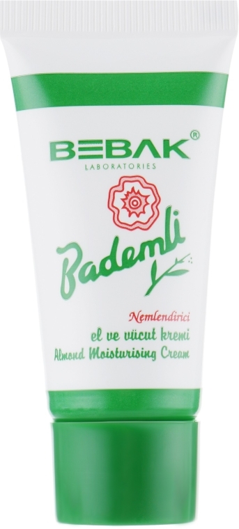 Крем для рук и тела с экстрактом миндаля - Bebak Laboratories Moisturizing Cream With Almond Oil Hand&Body