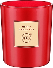 Aroma Home Merry Christmas Apple & Cinnamon - Ароматична свічка — фото N1