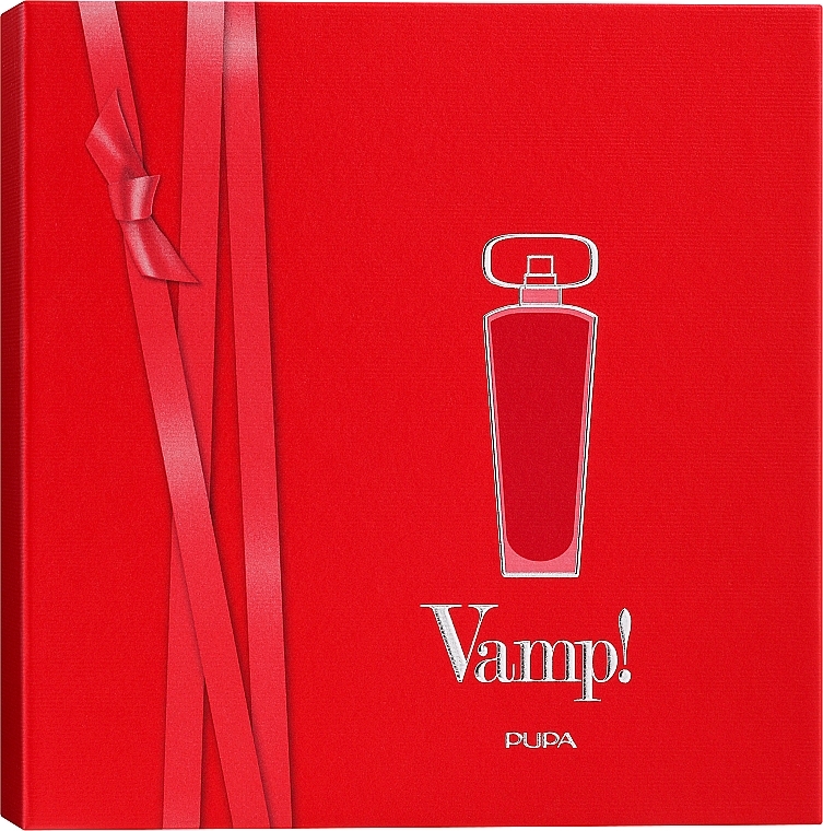 Pupa Vamp Red - Набор (edp/50ml + mascara/9ml + nail/polish/9ml) — фото N1