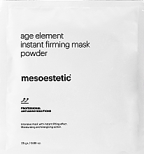 Набір - Mesoestetic Age Element Firming (mask gel/5x25g + mask powder/5x110ml) — фото N3