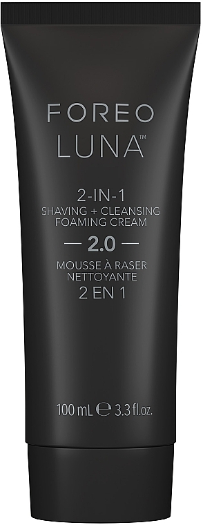 Пінка для вмивання та гоління - Foreo Luna Shaving + Cleansing Foam 2.0 — фото N1