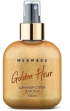 Шиммер-спрей для тіла - Mermade Golden Hour — фото N1