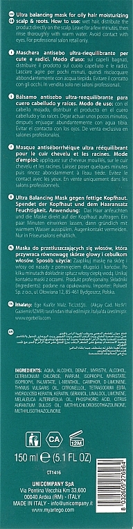 Ультрабалансувальна маска проти жирної шкіри голови - Artego Easy Care T Anti-Sebum Balance Mask — фото N3