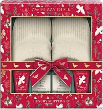 Набор, 6 продуктов - Baylis & Harding The Fuzzy Duck Winter Wonderland Luxury Slipper Gift Set — фото N1