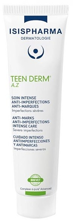 Крем против пигментных пятен на лице - Isispharma Teen Derm Anti-Marks Anti-Imperfections Intense Care — фото N1