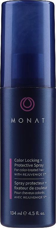 Захисний спрей для фарбованого волосся - Monat Color Locking + Protective Spray — фото N1