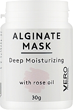 Альгінатна маска для зволоження шкіри обличчя, з олією троянди (рожева) - Vero Professional Alginate Mask Deep Moisturizing With Rose Oil — фото N1