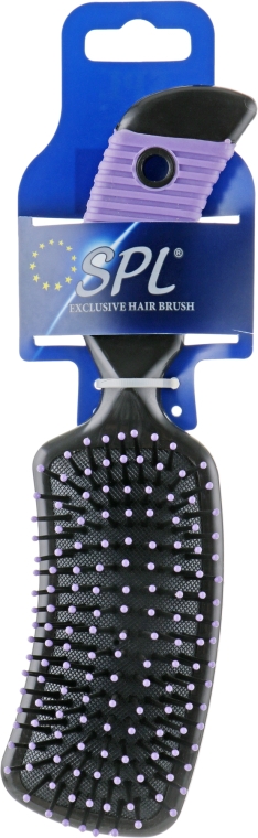Щетка массажная, 8585, фиолетовая - SPL Hair Brush — фото N1