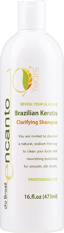Шампунь - Encanto Brazilian Keratin Clarifying Shampoo — фото N3