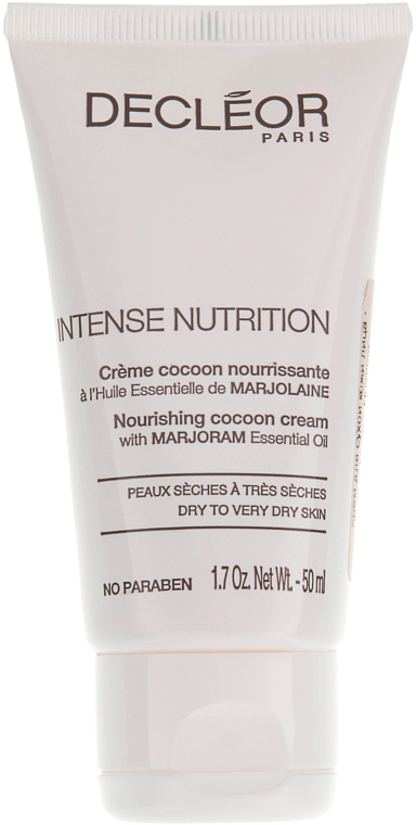 Професійний крем для сухої шкіри обличчя - Decleor Intense Nutrition Nourishing Cocoon Cream