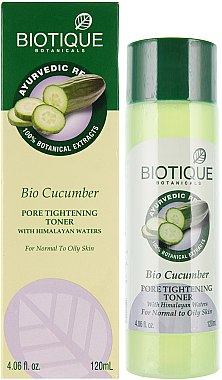 УЦЕНКА Освежающий огуречный тоник - Biotique Refreshing Cucumber Tonic* — фото N1