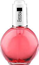 Олія для нігтів і кутикули з квітами "Малина" - Silcare Cuticle Oil Raspberry Light Pink — фото N1