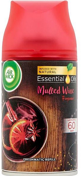 Освіжувач повітря - Air Wick Freshmatic Essential Oils Mulled Wine — фото N1