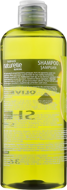 ПОДАРУНОК! Шампунь для волосся "Олива" - Farmasi Naturelle Olive Oil Shampoo — фото N2