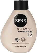 Парфумерія, косметика Гель для укладання волосся - Zenz Organic  Sweet Orange No. 12 Styling Gel